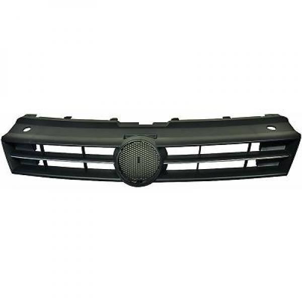 Grille de calandre bord chromé noir VOLKSWAGEN POLO (6C, 6R) de 09 à 14 - OEM : 6R0853651CRYP - 2206041