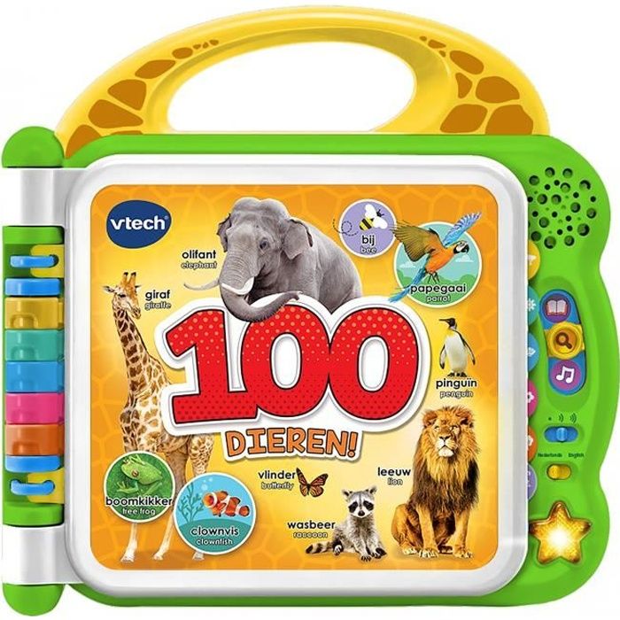VTech Mes 100 premiers mots - Animaux FR-en