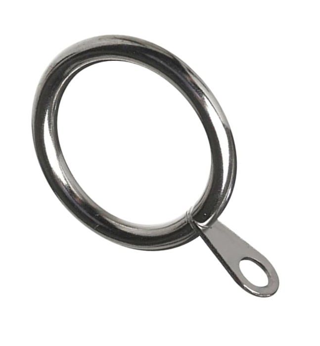 Bulk Hardware Bh05166 Tringle à rideau Rod Bague Laiton antique Métal Dimensions intérieures 25 mm, lot de 12 pièces