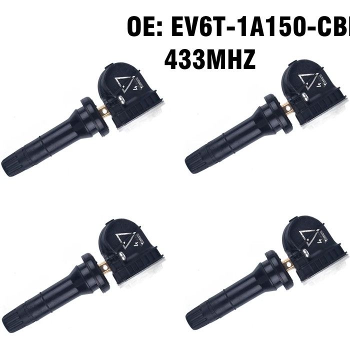 Capteurs TPMS WANZHI 433MHz Lot De 4 - Compatible Ford Focus Ranger EV6T-1A180-CB EV6T-1A180-DB