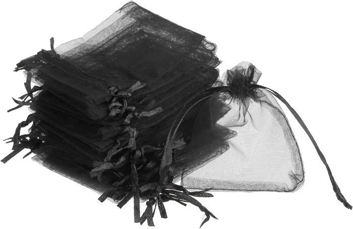 200 Pièces Sacs Organza Lune Étoiles, Pochettes Bijoux Étoile Lune, Pochettes Motif Lune Etoile, Sac bijoux Étoile Colorée, Cordon Serrage Sac Organza, pour Mariages, Fêtes Noël et D'anniversaire