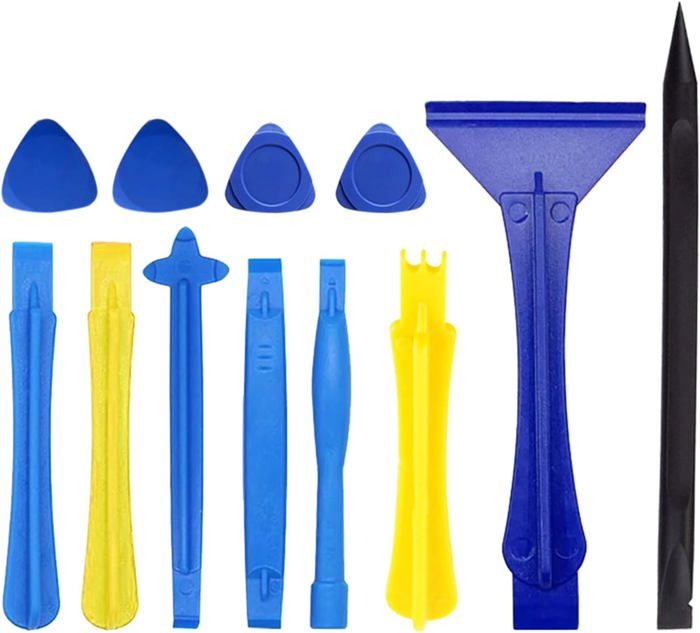 Idota Lot De 16 Outils De Levier Pour Voiture - Kit Complet Démontage Moulures, Cales Plastique Et Outils Universels
