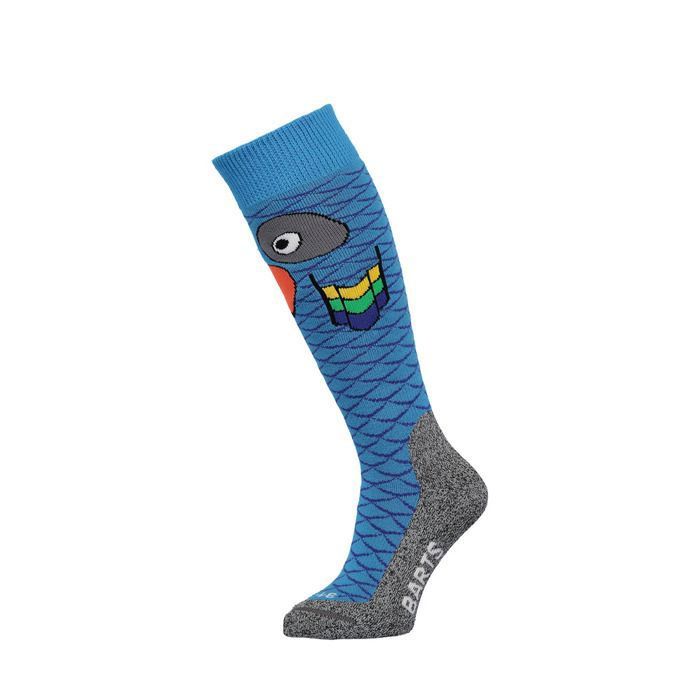 Barts Zoo - Chaussettes de ski enfant bleu 22% laine mérinos chaudes et respirantes Barts Zoo - Chaussettes de ski enfant bleu 22% laine mérinos chaudes et respirantes