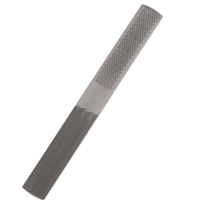 Lime à Bois 4-en-1 200mm - Outil Polyvalent Pour Charpentiers Et Menuisiers | Acier Traité