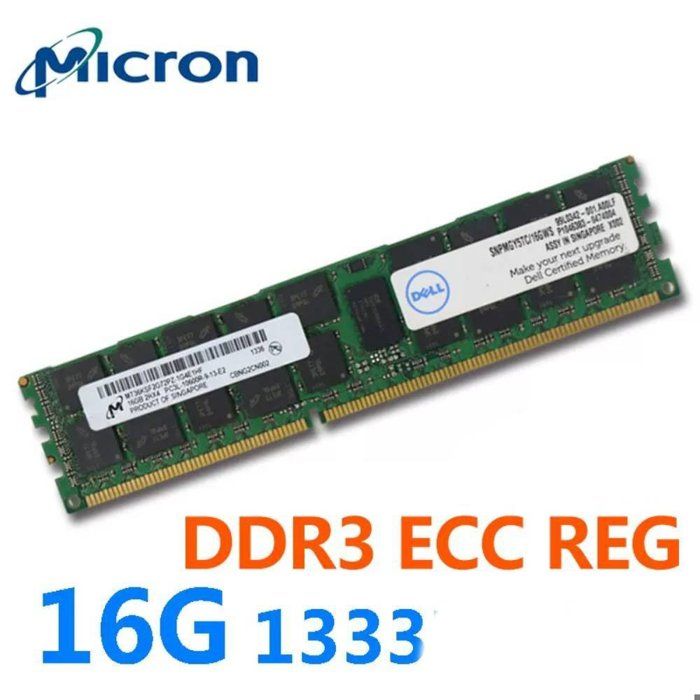 Mémoire RAM PC Micron 16GB DDR3 REG RECC 2R×4 1333MHz Cdiscount
