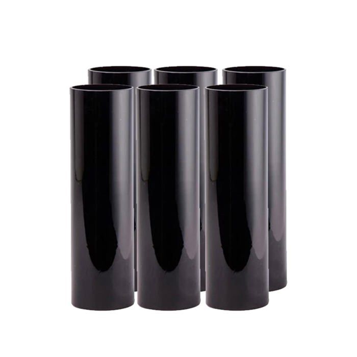 SPARKLERS CLUB Lot De 6 Verres Tube 22cl Incassables - Verres à Cocktail MADE IN FRANCE, Parfaits Pour Soirées Et Événements, Livraison Rapide