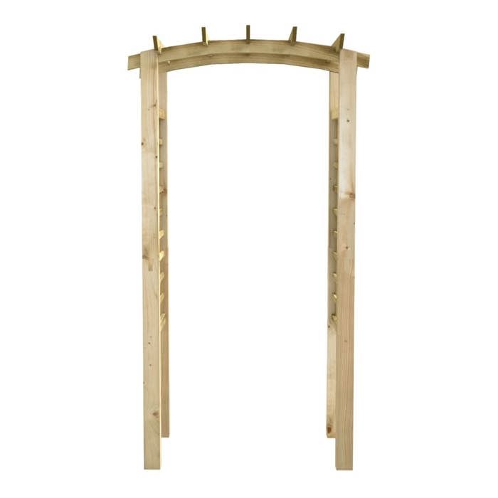 Bon plan Pergola/Tonnelle/Arche - JILI HOT - Arche en treillis 110x60x210cm - Bois de pin massif imprégné Thome2085574