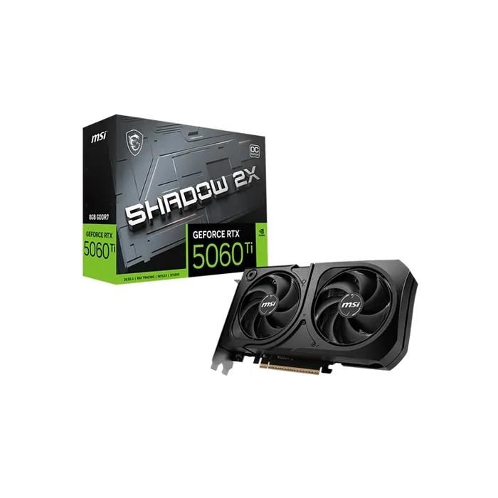 Carte Graphique MSI GeForce RTX 5060 Ti 8 Go GDDR7 2617 MHz Gaming et Création