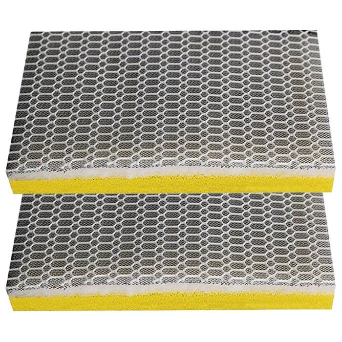 Comparer les prix de 2pcs Filtre déponge pour aquariumbloc moussepad bioKit daération double chambreSystème filtration interne silencieux Bett