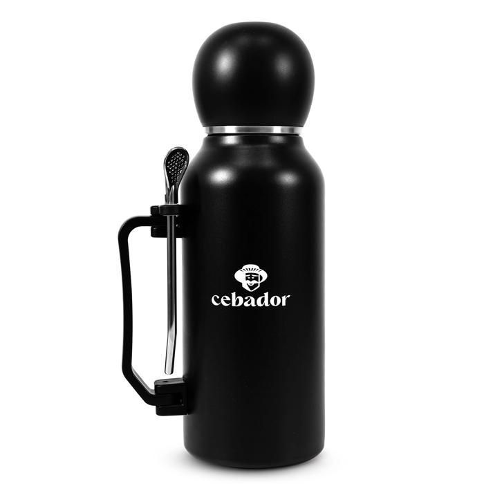 Cebador YerbaGo Thermos Yerba Mate 13 L – Acier inoxydable
