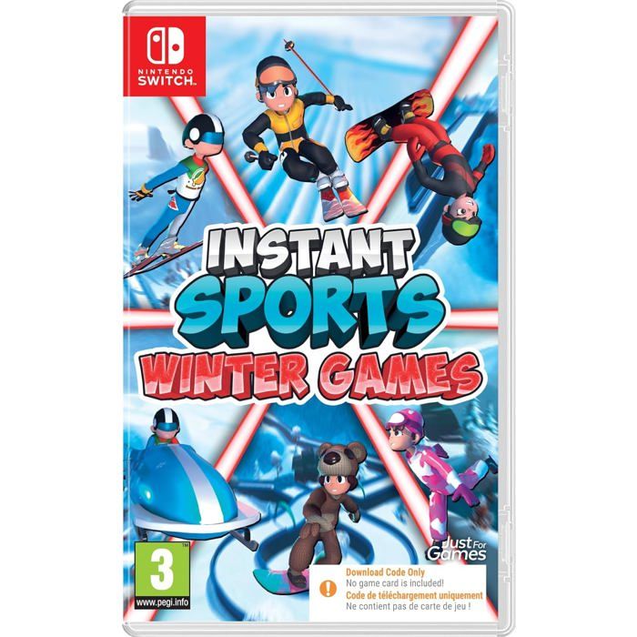 Instant Sports Winter Games Nintendo SWITCH (Code de téléchargement) (code dans la boîte )