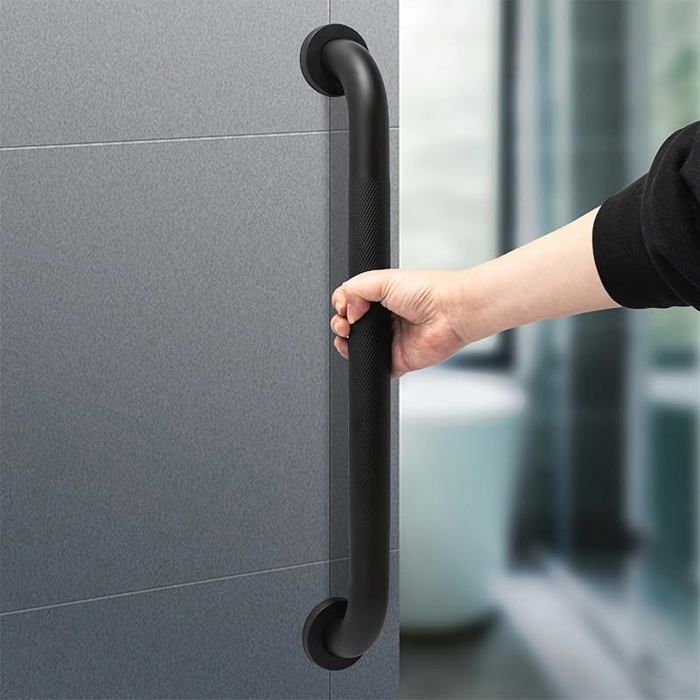 Boulon De Porte En Aluminium 100mm – Verrou De Salle De Bain, Gris, Par Onestopdiy
