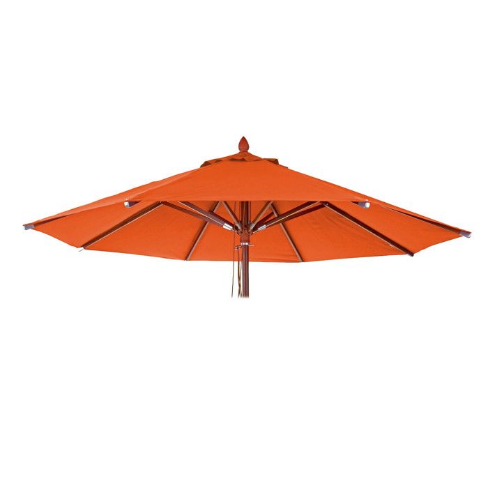 Mendler Parasol de jardin rond cuite - vue 2
