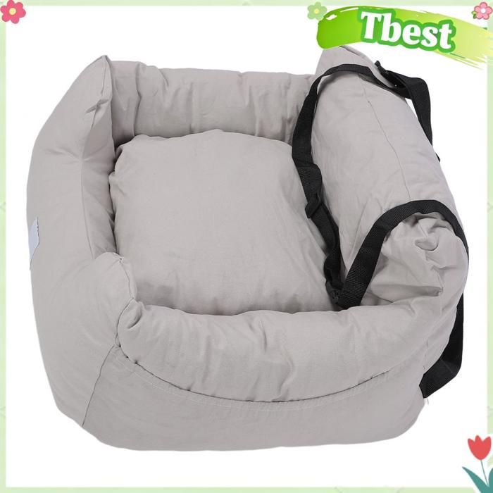 Tbest Siège dauto pour chien Siège de Voiture pour Chien de Petite et Moyenne Taille Lit de Voiture animalerie transport