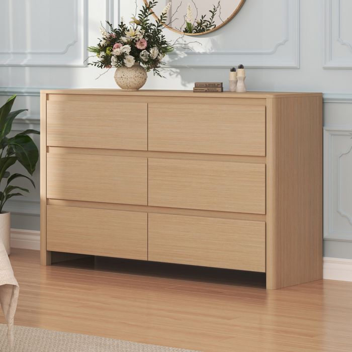 Commode Takranmaa 120 x 39 x 77 cm effet chêne Commode Takranmaa 120 x 39 x 77 cm effet chêne