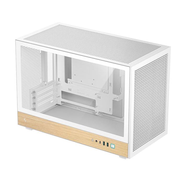 Boitier PC DeepCool CH260 WOOD WH - vue 3