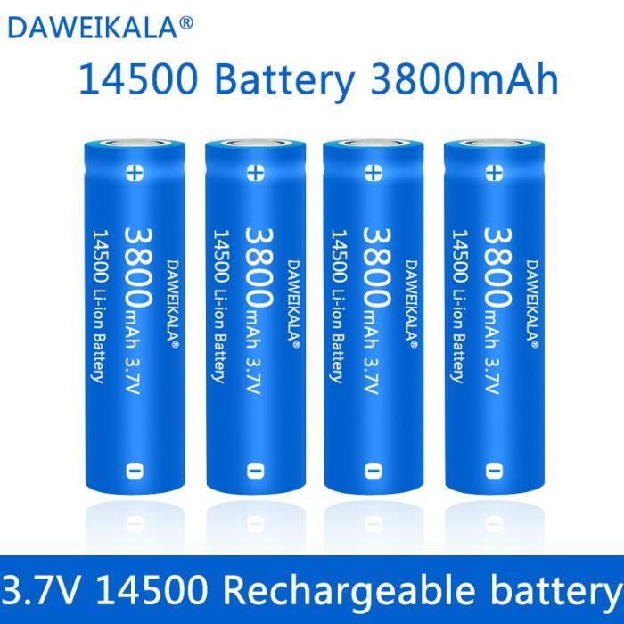 Best 14500 Battery 3.7v Batterie Li-ion 3,7V 500mAh SM-2P - Pour Voitures Et Bateaux RC Batterie
