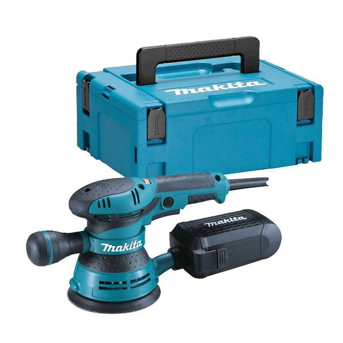 Ponceuse excentrique - MAKITA Cdiscount 300W BO5041J - 125mm - coffret Bricolage + MAKPAC