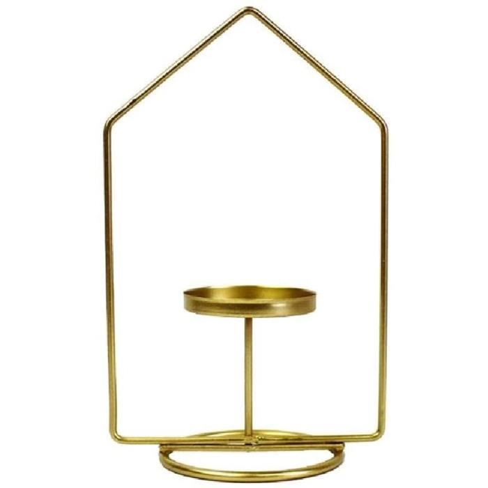 Bougeoir De L'Avent En Fer - Couronne Votive Pour Déco De Noël - Centre De Table Religieux Pour Église Ou Maison - 5
