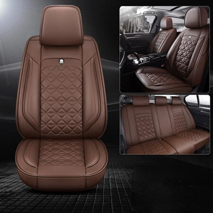 Muchkey Housse de Si/èges 5 Places Auto pour Nissan Livia Tiida Sylphy avec Coussin Appui-t/ête /& Oreillers Lombaire Style B Noir Blanc