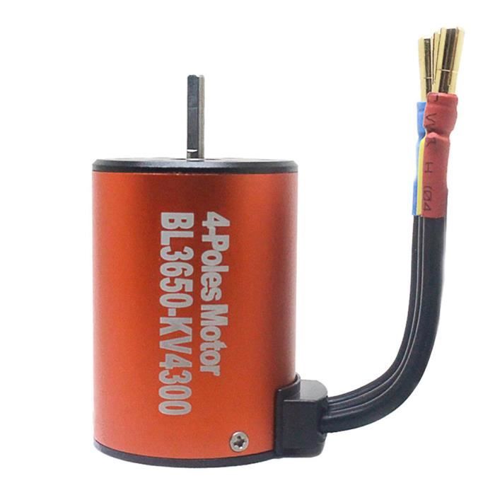 Moteur Brushless 3660 2600 KV Waterproof - Pour RC Tout Terrain 1 10 1 8 Arbre 712319