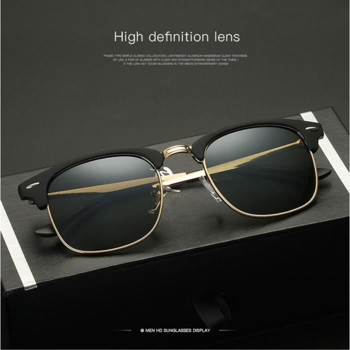 Lunette hotsell clubmaster homme
