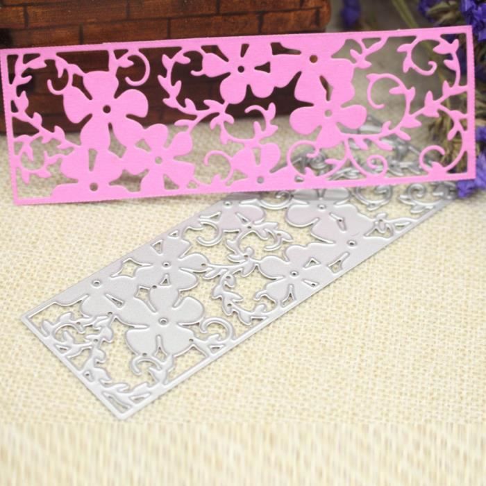pk 3 floral avec amour embellissements pour cartes ou artisanat