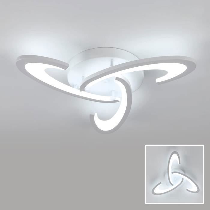 Plafonnier LED 36W 3240lm Lustre Chambre Lampe de Plafond Moderne Luminaire Plafonnier Convient Pour Chambre Salon A75