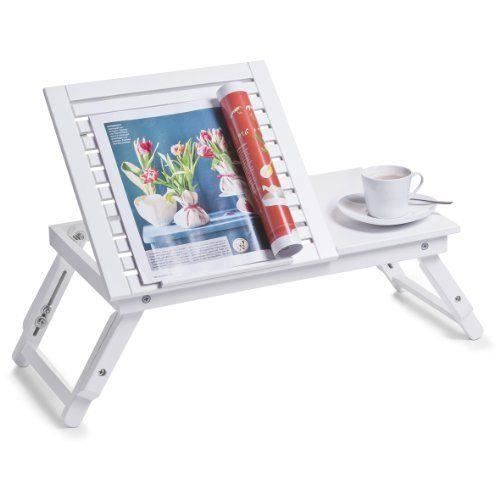 Plateau Petit-Déjeuner Au Lit Zeller Present - Pin Naturel 51x32x25 Cm