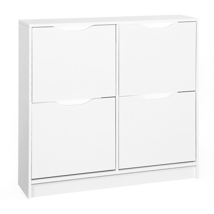 Inter Link Armoire à chaussures WESTPHALEN 8-B blanc Inter Link Armoire à chaussures WESTPHALEN 8-B blanc