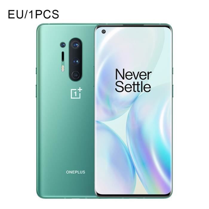 Achat T&eacute;l&eacute;phone portable Oneplus 8 Pro Actual Standard 8 + 128G Full Smartphone Version Netcom 5G EU cyan pas cher