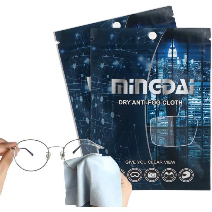 Lingettes Antibuée Pour Lunettes - Réutilisables - Boîte De 20 UVEX