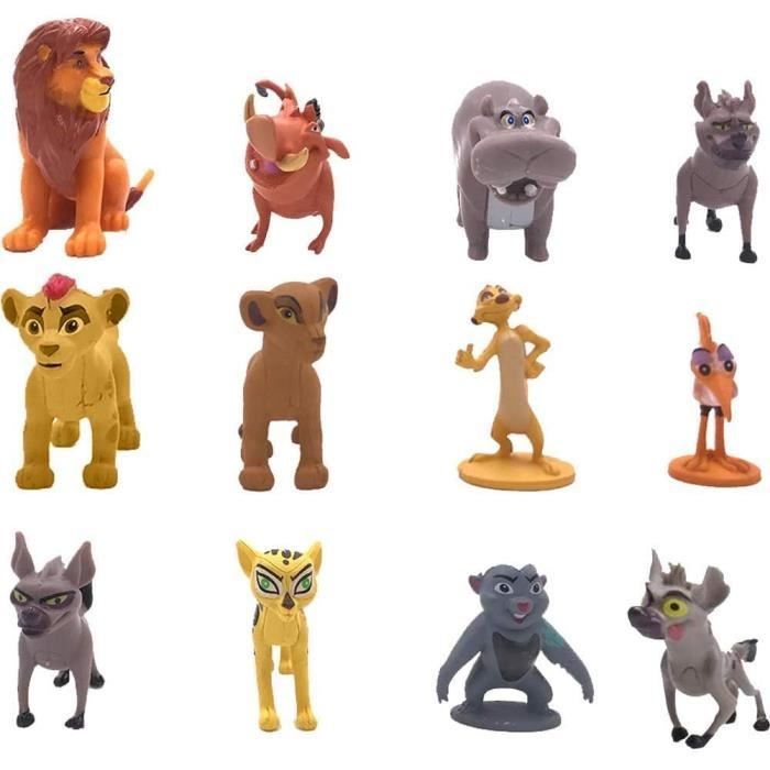 Animal Cake Toppers 12pcs Le Roi Lion Figurines Decoration De Gateau D Anniversaire De Dessin Anime Mini Jouets Pour Enfant F 150 Cdiscount Maison