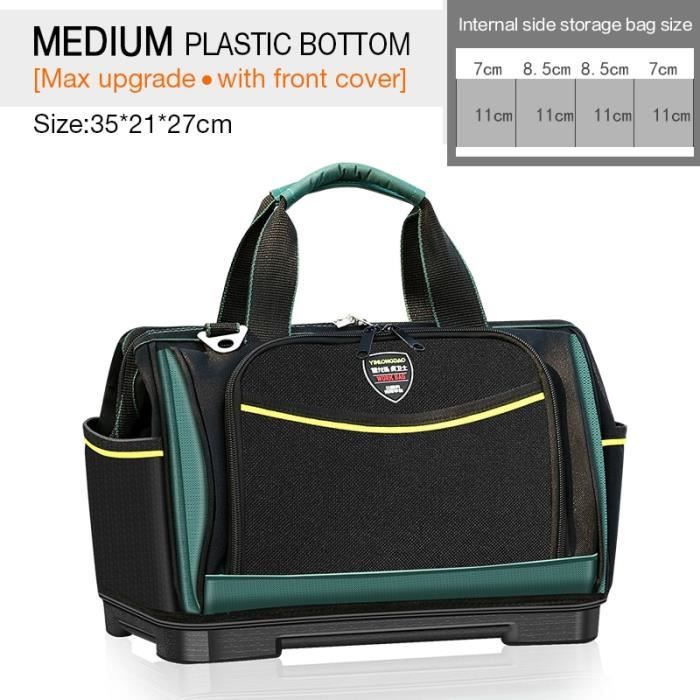 Sac à Outils Pour électricien – Cabas Polyvalent Et Portable En Toile Oxford, Modèle Organisateur