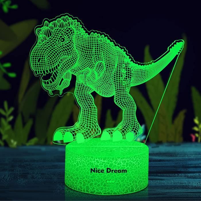 TJS-Lampe Frontale LED Jouets Dinosaures pour Garçons Filles