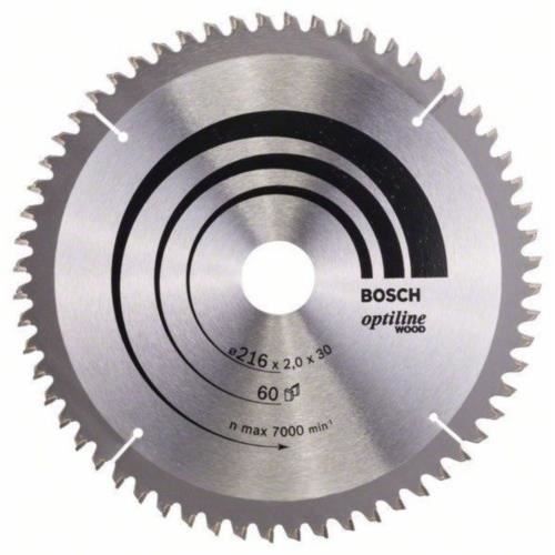 Lame de scie circulaire Optiline Wood 30mm - 305 x 30 x 25 mm 60 - 2 608 Lame de scie circulaire Optiline Wood 30mm - 305 x 30 x 25 mm 60 - 2 608