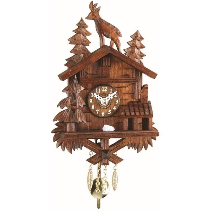 Kuckulino Pendulette En Miniature De La Forêt Noire Maison