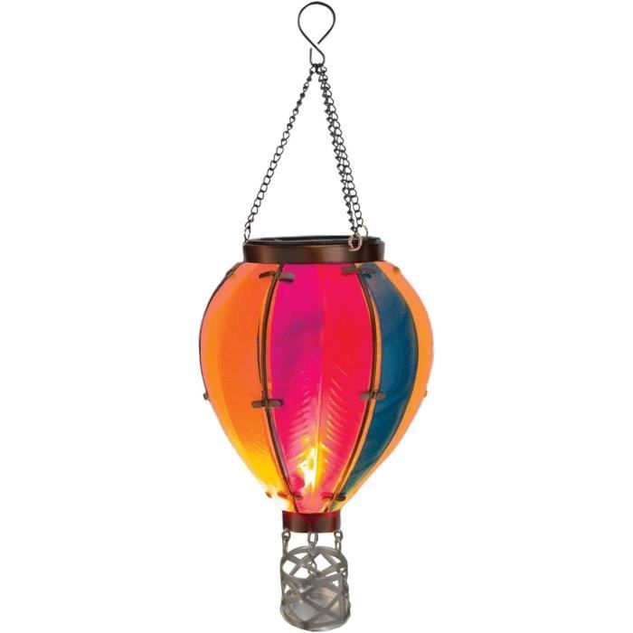 Lanterne solaire montgolfière – 16 x 45 cm | BE