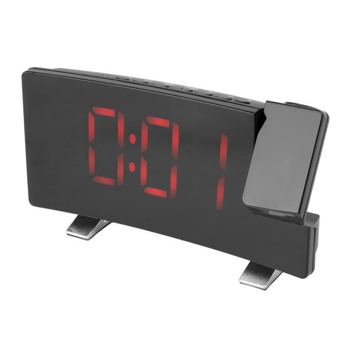 Radio-réveil à projection - CIKONIELF - Modèle ETO - Affichage LED