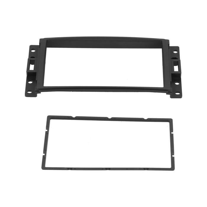 Cadre Universel Autoradio 2 DIN Métal - Kit Montage Pour VW Et Autres Véhicules - 180x110x100mm