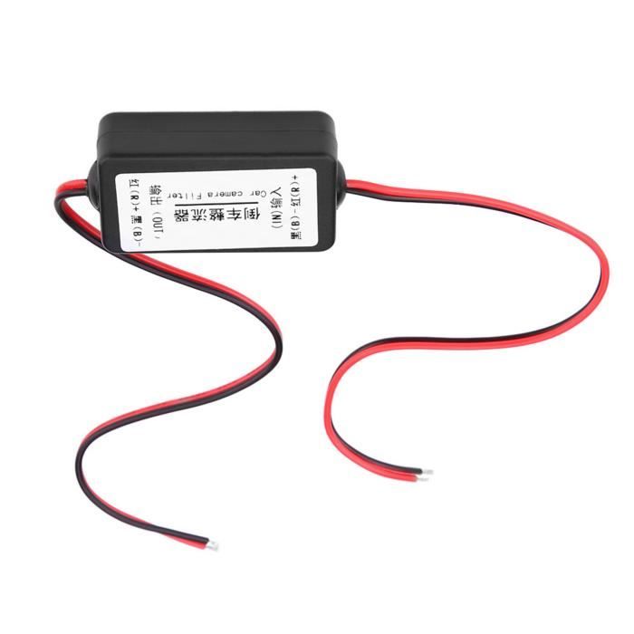 Relais Redresseur 12V Pour Caméra De Recul – Filtre Condensateur Pour Voitures Allemandes/Américaines