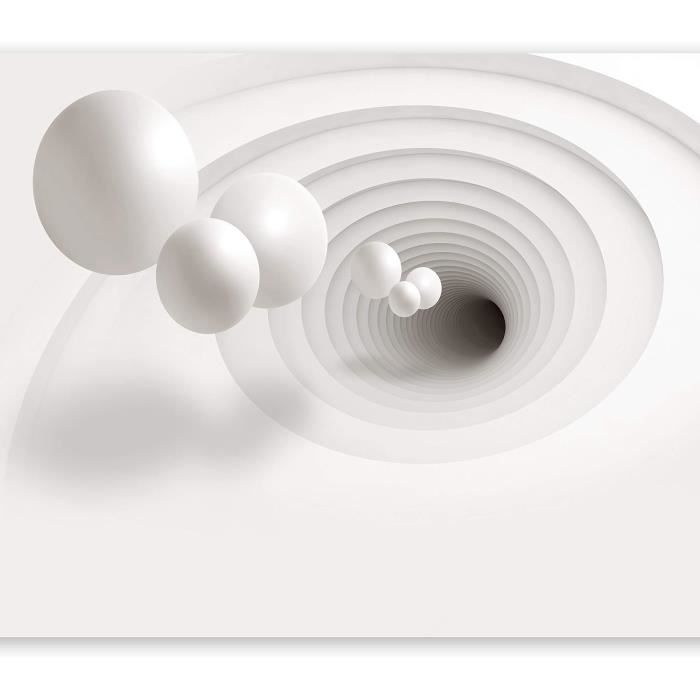 Papier peint mural de taille personnalisée, salle de béton 3D