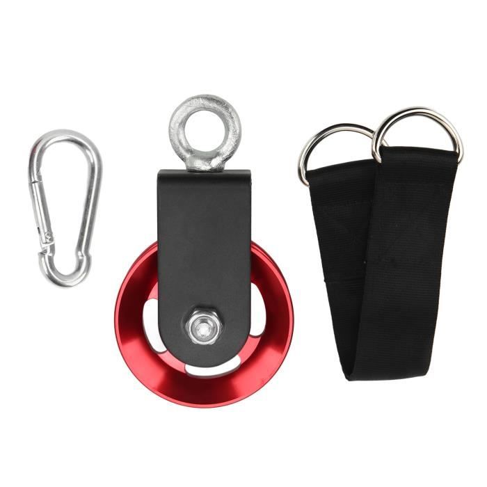 Système De Poulie Pour Câble De Musculation – Accessoire De Tirage LAT Amélioré – Noir