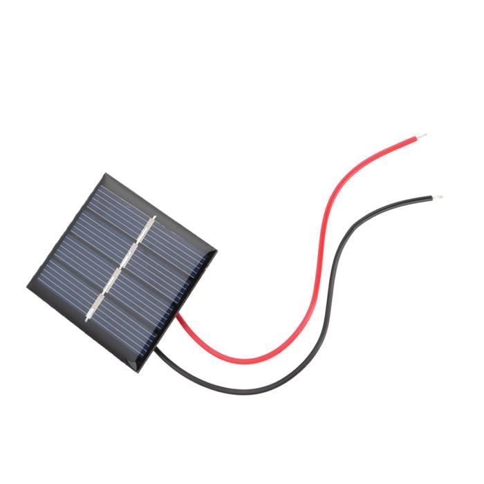 Mini panneau solaire, adapté aux petits appareils électriques de puissance panneau  solaire bricolage, 0.36W 2V pour petit système - Cdiscount Bricolage