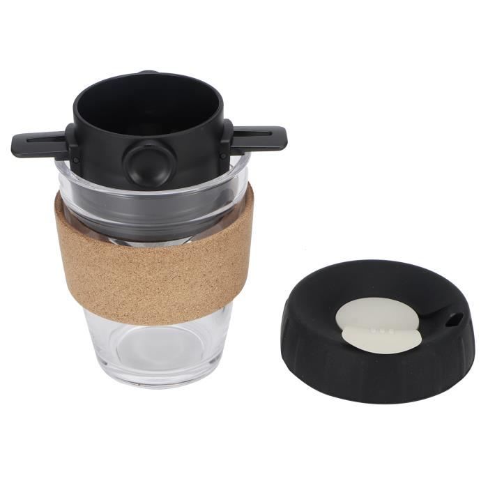 Boundless Voyage Filtre à Café Réutilisable Titane Ti6002P Avec Support Pliable - Éco Et Durable