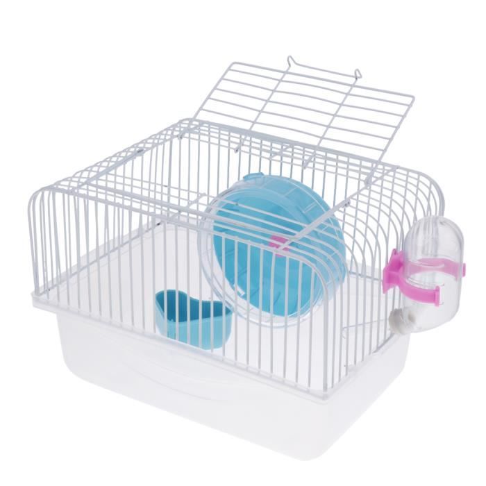Hamster Cage Souris Maison Souris Maison Animaux De Compagnie Alimentation  Bleu segolike - Cdiscount
