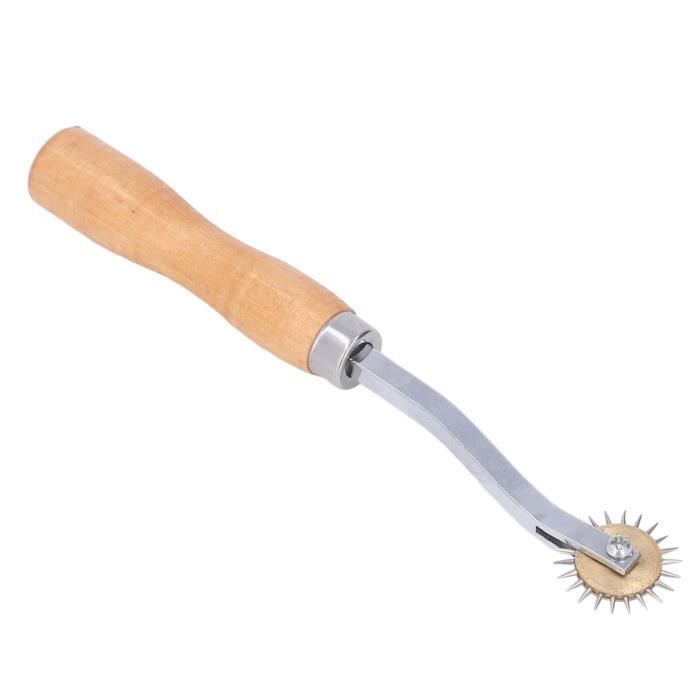 2 Roulettes De Traçage XLKJ - Outil Couture Pour Tissu Et Cuir - 15cm