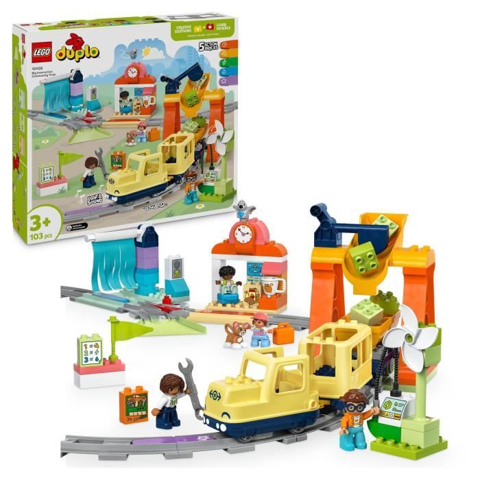 Lego Le Grand Train Communautaire Interactif 10428 Lego La Boite - vue 4