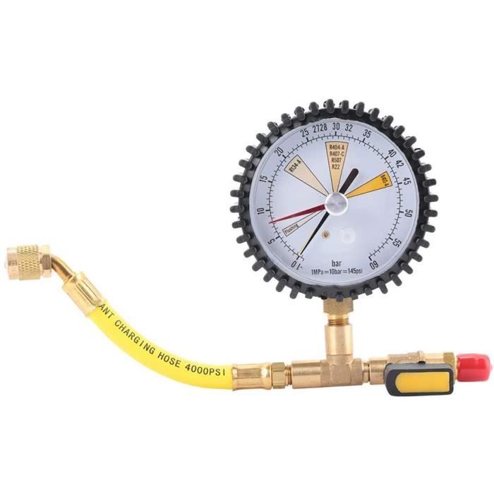 Manomètre gaz radial - 0 à 100 mbar | Leroy Merlin