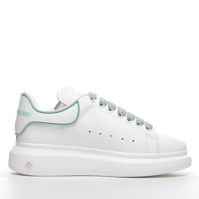 BASKETS Alexanders Mcqueens femme hommes CHAUSSURES Oversized Sneaker MCQ Couple Queue bleu Size 